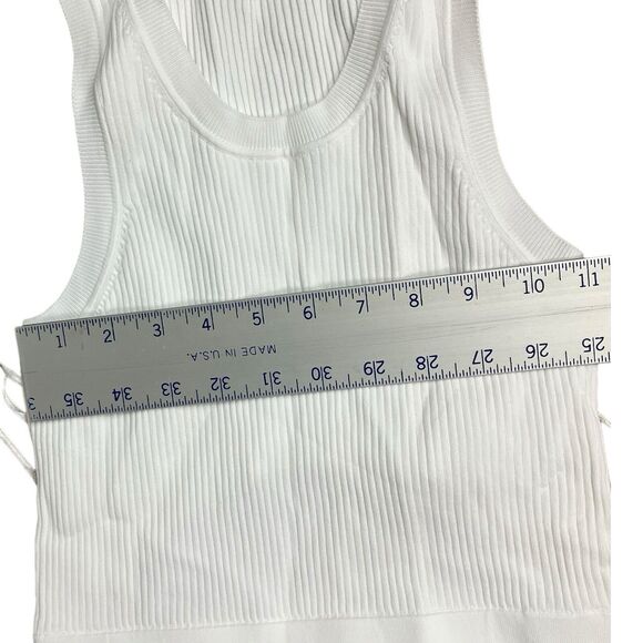 Tanya Taylor‎ Dress WMNS S Yelllow Plaid Midi Ribbed Cut Out Prairie Fall Modest - Picture 8 of 13